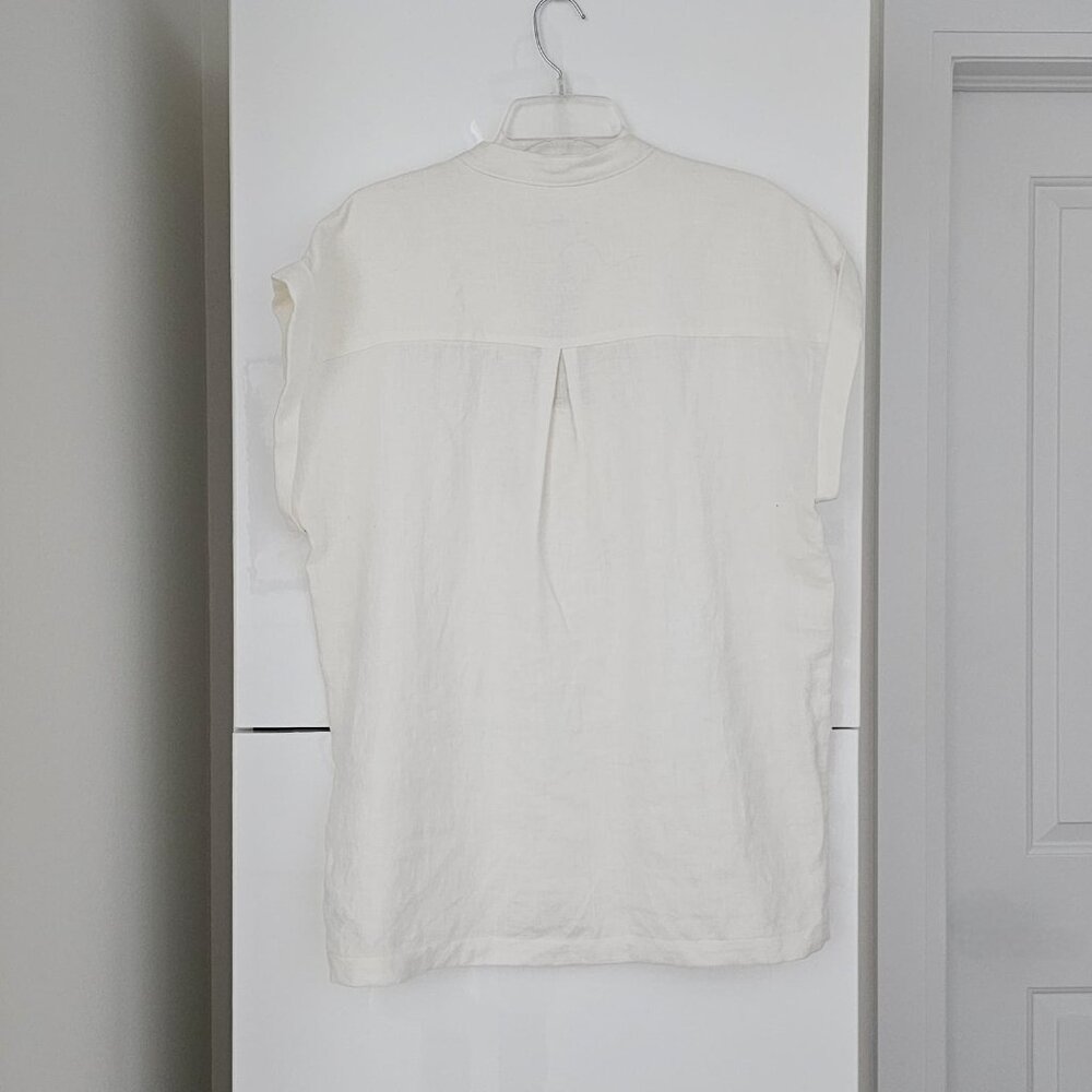 MICHAEL KORS Linen Top - with Chain Detail - Picture 9 of 15